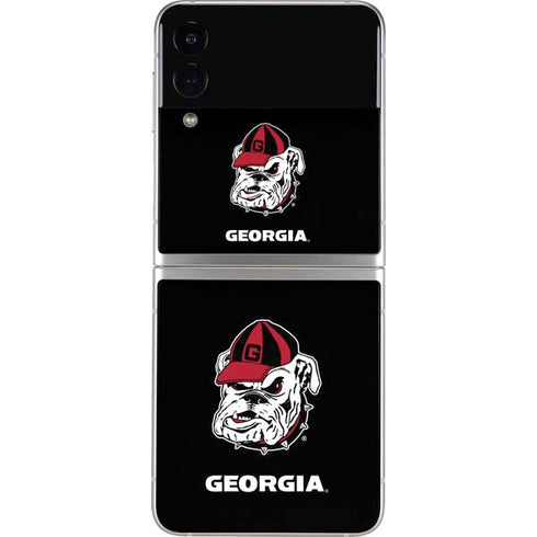 University of Georgia Bulldogs Mascot Galaxy Z Flip4 5G Skin